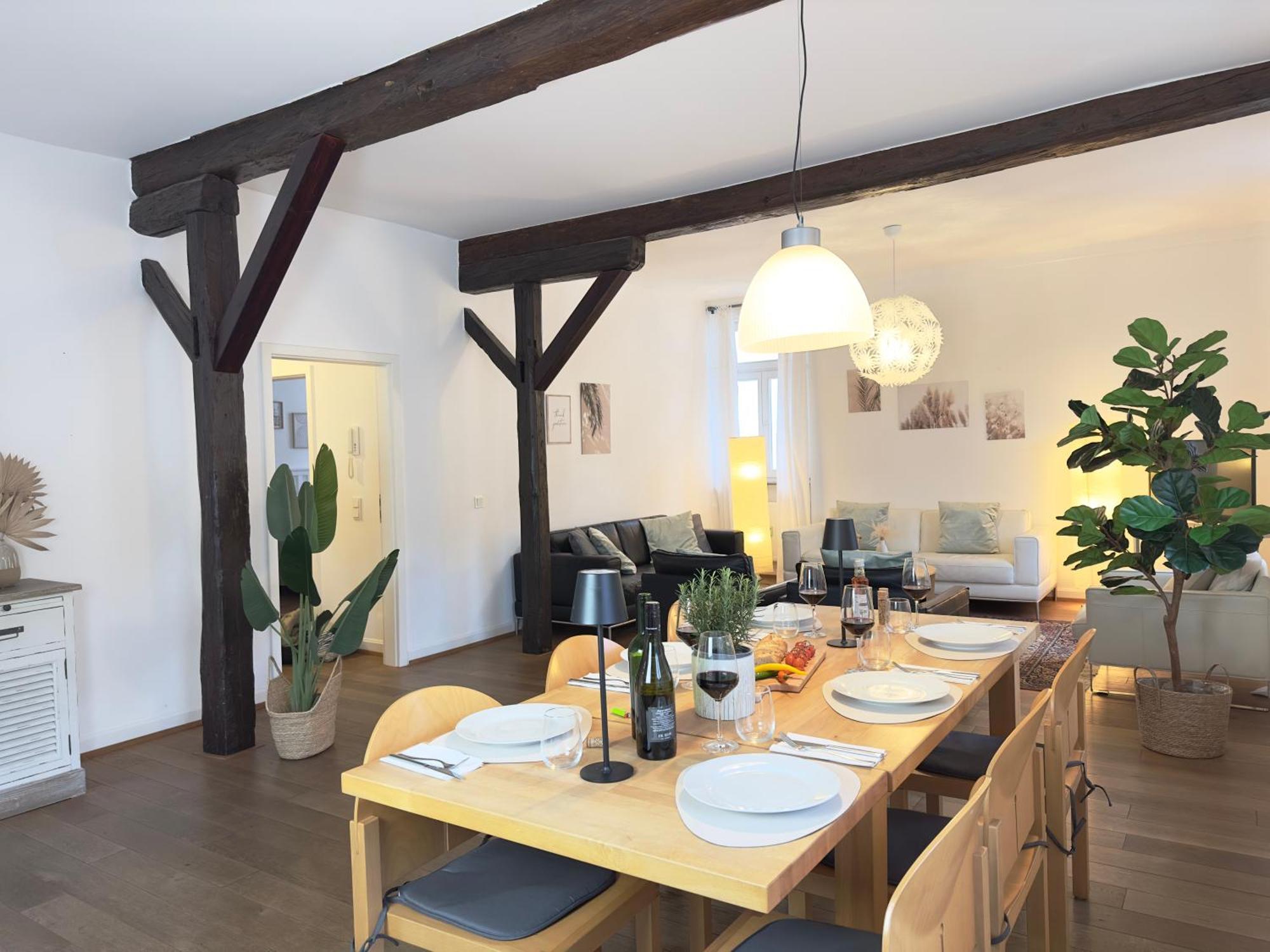 Luxury Old Town Suite - Xxl Terrasse & Xxl Penthouse Heidelberg Buitenkant foto